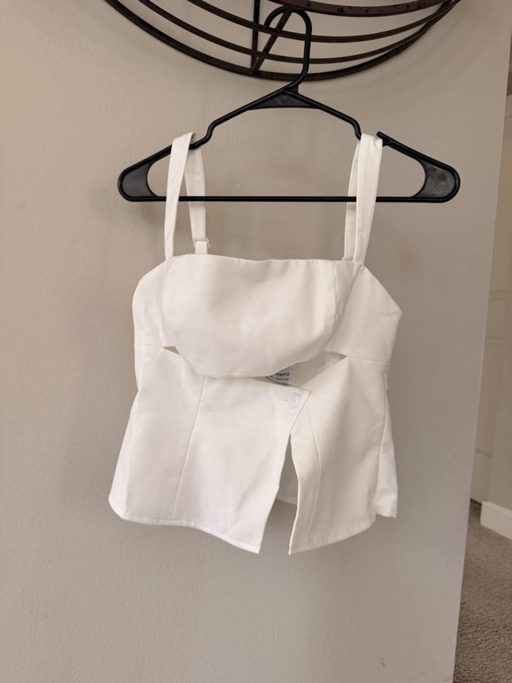 Peppermayo white tank top
